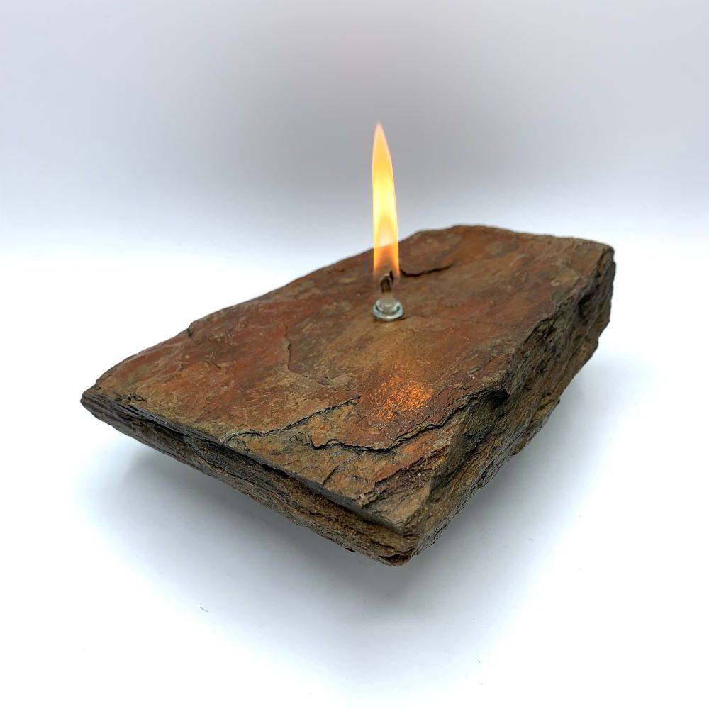 Rock Candle Oil Lamp