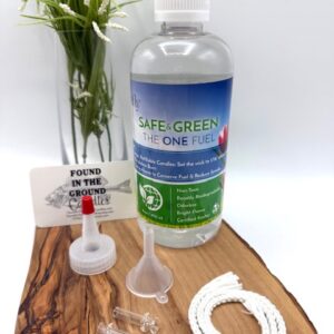 Rock Oil Candle Replacement Wick & 4 oz Oil Pack For Found In The Ground Candle Lamps