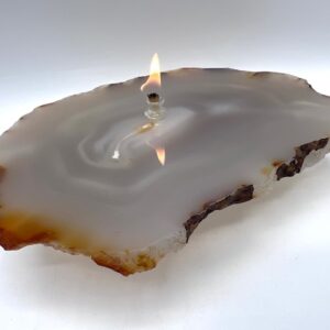 madagascar natural agate oil candle