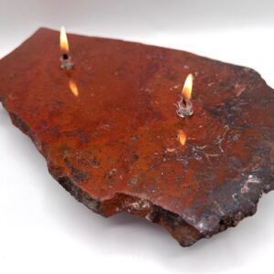 Madagascar Chestnut Jasper 2 Wick Oil Candle