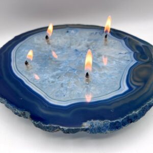 Large Multi Wick Rock Candles