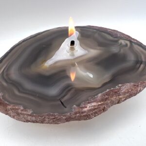 Rock Oil Candles, Stone Oil Lamps, Handcrafted Candle Lamps, Natural Stone Lighting, Decorative Oil Lamps